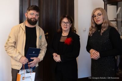 zdjjęcie z uroczystego wręczenia Stypendi&oacute;w Tw&oacute;rczych dla rzeszowskich stypendyst&oacute;w, fot. Grzegorz Bukała, Urząd Miasta Rzeszowa